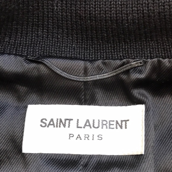 New with tags Saint Laurent lambskin Teddy Jacket - Picture 7 of 8